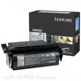 Lexmark originální toner 1382925, black, 17600str., return, Lexmark Optra S 1250 