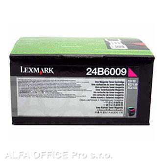  Lexmark originální toner 24B6009, magenta, 3000str., 24B6009, high capacity, Lex 