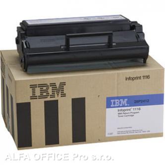  IBM originální toner 28P2412, black, 3000str., IBM Infoprint 1116 