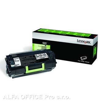  Lexmark originální toner 52D2000, black, 6000str., 522, return, Lexmark MS812de, 