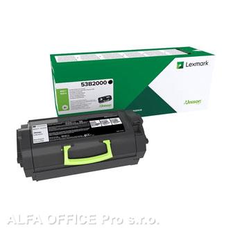  Lexmark originální toner 53B2000, black, 11000str., Lexmark MS817dn,MS817n,MS818 