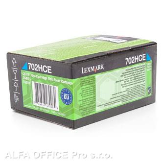  Lexmark originální toner 70C2HCE, cyan, 3000str., Lexmark CS510de, CS410dn, CS31 