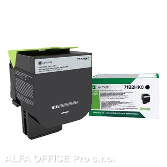 Lexmark originální toner 71B2HK0, black, 6000str., Lexmark CS417dn,CS517de,CX417 