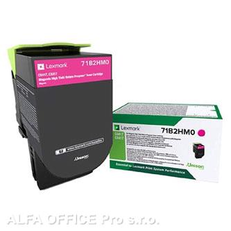  Lexmark originální toner 71B2HM0, magenta, 3500str., Lexmark CS417dn,CS517de,CX4 