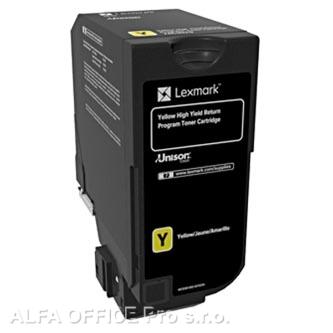  Lexmark originální toner 84C2HY0, yellow, 16000str., return, Lexmark CX725de, CX 