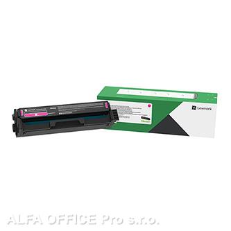 Lexmark originální toner C332HM0, magenta, 2500str., return, high capacity, Lexm 