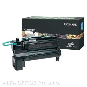  Lexmark originální toner C792X1KG, black, 20000str., return, extra high capacity 