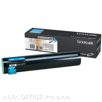  Lexmark originální toner C930H2CG, cyan, 24000str., Lexmark C930 