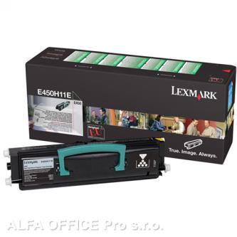  Lexmark originální toner E450H11E, black, 11000str., return, Lexmark E450 