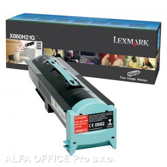  Lexmark originální toner X860H21G, black, 35000str., Lexmark X860, 862, 864 