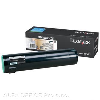  Lexmark originální toner X945X2K, black, 36000str., Lexmark X945 