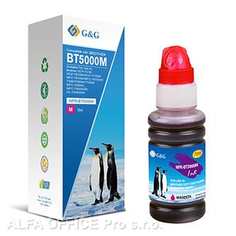  G&G kompatibilní ink s BT-5000M, magenta, 5000str., NPR-BT5000M, pro Brother DCP 