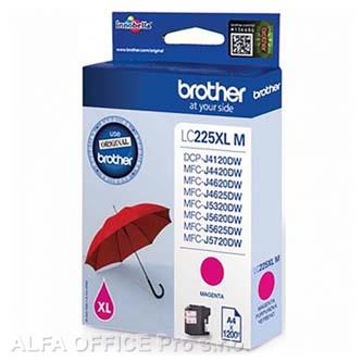 Brother originální ink LC-225XLM, magenta, 1200str., 1ks, Brother MFC-J4420DW, MFC-J4620DW
