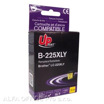 UPrint kompatibilní ink s LC-225XLY, yellow, 1200str., 13ml, B-225XLY, 1ks, pro Brother MF
