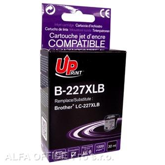 UPrint kompatibilní ink s LC-227XLBK, LC-227XLBK, black, 1200str., 30ml, B-227XLB, pro Bro
