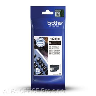 Brother originální ink LC-3239XLBK, black, 6000str., Brother MFC-J5945DW, MFC-J6945DW, MFC