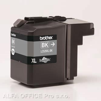 Brother originální ink LC-529XLBK, black, 2400str., Brother DCP J100, DCP J105, MFCJ200