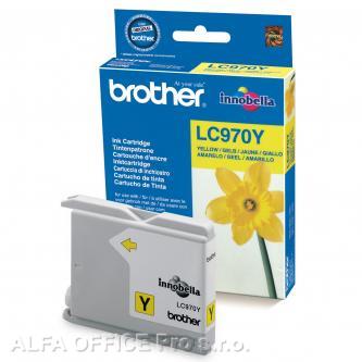 Brother originální ink LC-970Y, yellow, 300str., Brother DCP-135C, 150C, MFC-235C, 260C