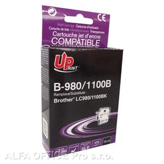 UPrint kompatibilní ink s LC-980BK, black, 15ml, B-980B, pro Brother DCP-145C, 165C