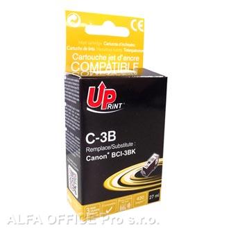 UPrint kompatibilní ink s BCI3eBK, black, 28ml, C-3B, pro Canon BCI3eBK - pro BJC6000, 610