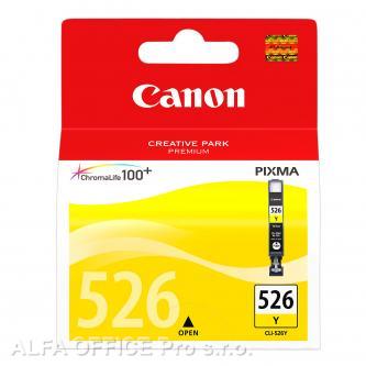 Canon originální ink CLI526Y, yellow, blistr s ochranou, 9ml, 4543B006, Canon Pixma  MG515