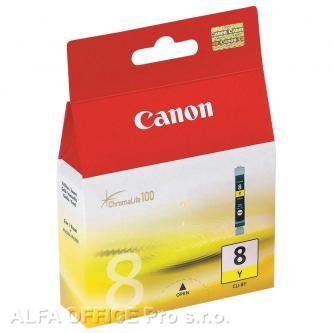 Canon originální ink CLI8Y, yellow, 490str., 13ml, 0623B001, Canon iP4200, iP5200, iP5200R