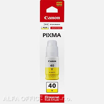 Canon originální ink 3402C001, yellow, 7700str., 70ml, GI-40 Y, Canon PIXMA G504 