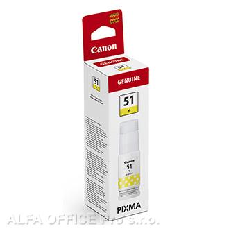  Canon originální ink 4548C001, yellow, 7700str., 70ml, GI-51 Y, Canon PIXMA G142 