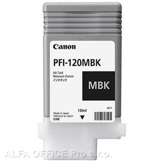Canon originální ink PFI120MBK, matte black, 130ml, 2884C001, Canon TM-200, 205, 300, 305