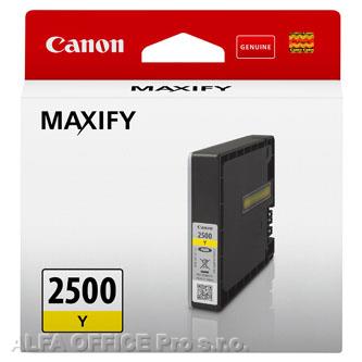  Canon originální ink PGI-2500 Y, yellow, 9.6ml, 9303B001, Canon MAXIFY iB4050,iB 