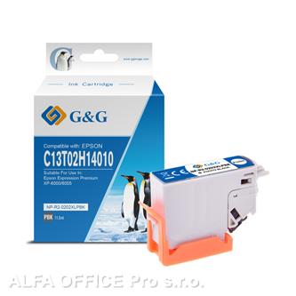  G&G kompatibilní ink s C13T02H14010, photo black, NP-E-0202XLPBK, pro Epson XP-6 