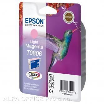 Epson originální ink C13T08064011, light magenta, Epson Stylus Photo PX700W, 800FW, R265, 