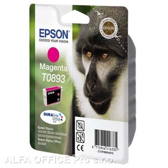 Epson originální ink C13T08934011, magenta, 3,5ml, Epson Stylus S20, SX100, SX200, SX400