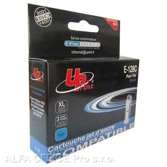 UPrint kompatibilní ink s C13T12824011, cyan, 270str., 10ml, E-128C, pro Epson Stylus S22,