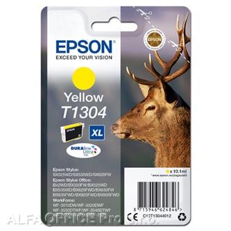 Epson originální ink C13T13044012, T1304, yellow, 765str., 10,1ml, Epson Stylus Office BX3