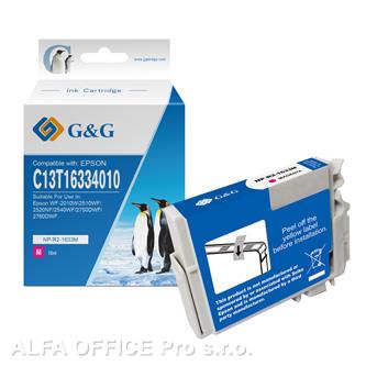  G&G kompatibilní ink s C13T16334012, magenta, NP-R-1633XLM, pro Epson WorkForce 