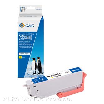  G&G kompatibilní ink s C13T26344012, yellow, NP-R-2634Y, pro Epson Expression Pr 