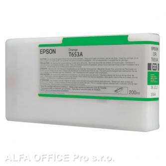 Epson originální ink C13T653B00, green, 200ml, Epson Stylus Pro 4900