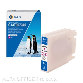  G&G kompatibilní ink s C13T907340, magenta, NP-E-9073M, pro Epson WorkForce Pro 