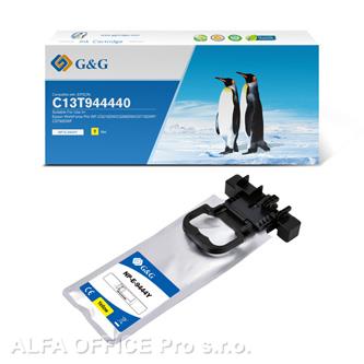  G&G kompatibilní ink s C13T944440, yellow, 3000str., NP-E-9444Y, pro Epson WF-C5 