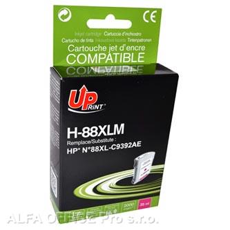 UPrint kompatibilní ink s C9392AE, HP 88XL, magenta, 35ml, H-88M, pro HP OfficeJet Pro K54