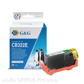  G&G kompatibilní ink s CB322EE, photo black, 290str., NP-H-0364XLPBK(HP364, pro 