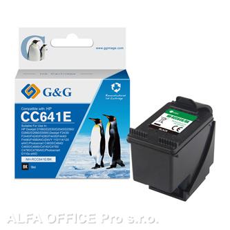  G&G kompatibilní ink s CC641EE, black, NH-RC641BK, pro HP Deskjet D1660, Deskjet 
