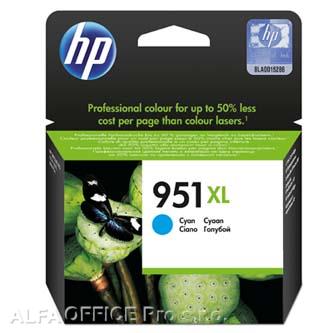 HP originální ink CN046AE, HP 951XL, cyan, blistr, 1500str., 24ml, HP Officejet Pro 8100 e