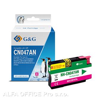  G&G kompatibilní ink s CN047AE, magenta, 1500str., NP-H-0951XLM(HP950XL, pro HP 