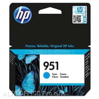 HP originální ink CN050AE, HP 951, cyan, 700str., pro HP Officejet Pro 251, 276, 8100, 860