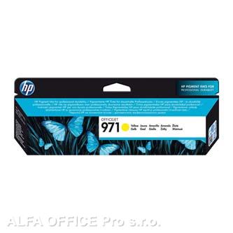 HP originální ink CN624AE, yellow, 2500str., HP 971, HP Officejet Pro X451dn, X451dw, X476