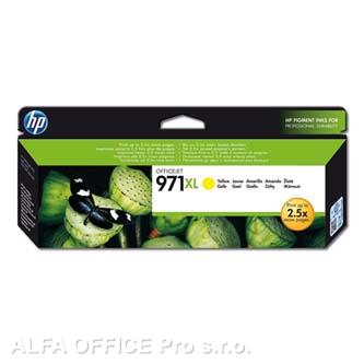 HP originální ink CN628AE, yellow, 6600str., HP 971XL, HP Officejet Pro X451dn, X451dw, X4