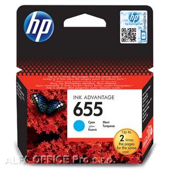 HP originální ink CZ110AE, HP 655, cyan, 600str., HP Deskjet Ink Advantage 3525, 5525, 652