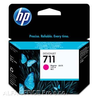 HP originální ink CZ131A, HP 711, magenta, 29ml, HP DesignJet T120, T520